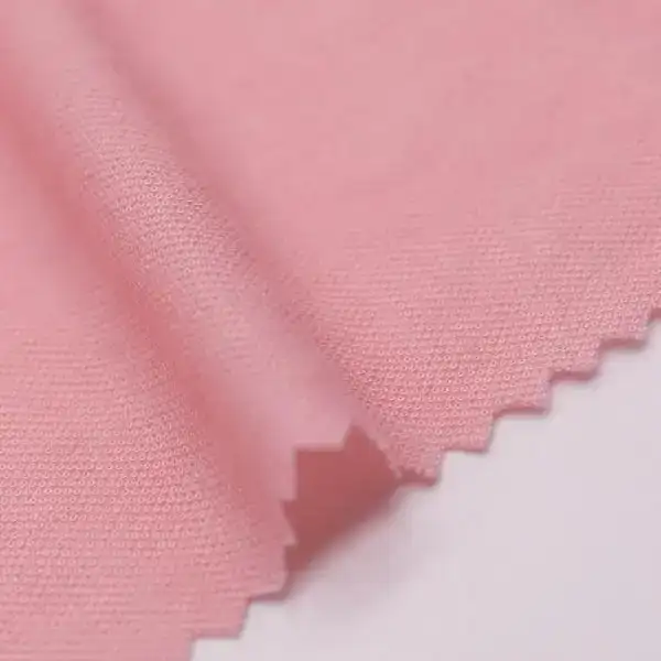China Fabric for Jackets,Hoodie,Sweatshirt Single Jersey Knit Fabric Polyester Spandex Pea pink color buy from China wholesaler bulk order at wholesale price free worldwide shipping Alibaba