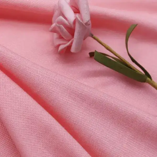 China Fabric for Jackets,Hoodie,Sweatshirt Single Jersey Knit Fabric Polyester Spandex Pea pink color buy from China wholesaler bulk order at wholesale price free worldwide shipping Alibaba