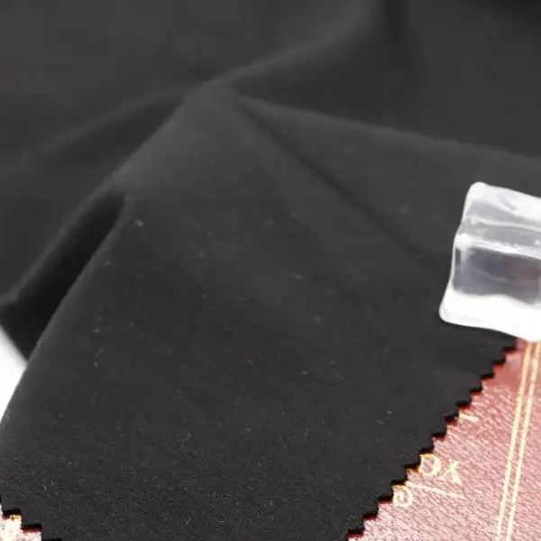 China Fabric for Jackets,Hoodie,Sweatshirt Scuba Knit Fabric Polyester Spandex black color buy from China wholesaler bulk order at wholesale price free worldwide shipping Alibaba