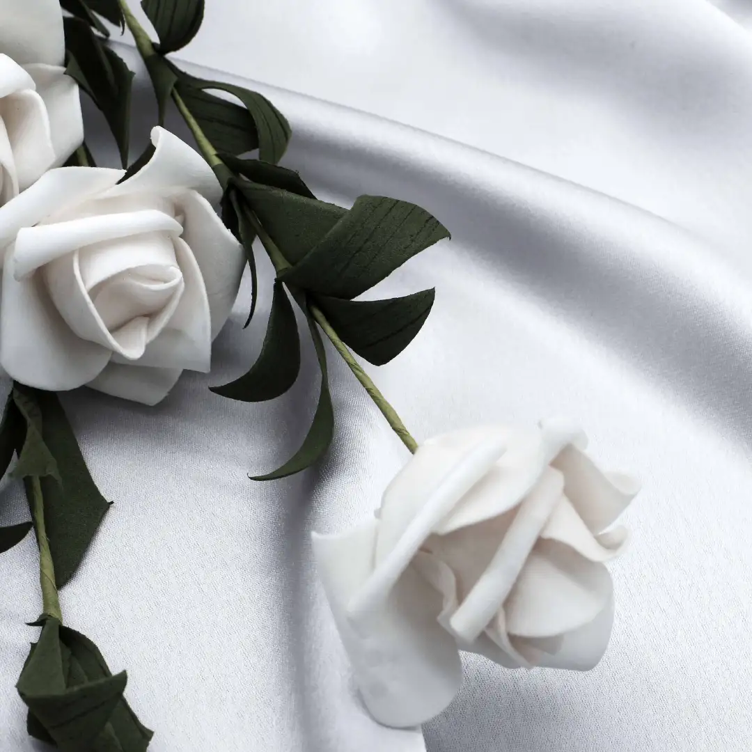 China Fabric for Blazer,Blouse Cotton Twill Natural Woven Fabric Acetate Polyester Silver-white color buy from China wholesaler bulk order at wholesale price free worldwide shipping Alibaba