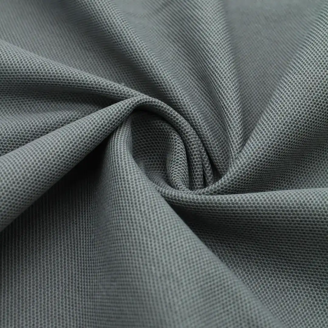 China Fabric for T-Shirt,Polo Shirt,Sports Bras Pique Knit Fabric Cotton Polyester grey color buy from China wholesaler bulk order at wholesale price free worldwide shipping Alibaba