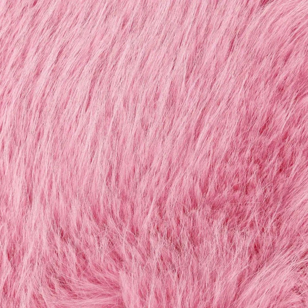 China Fabric for Crop Top Fake Fur Knit Fabric Polyester pink color buy from China wholesaler bulk order at wholesale price free worldwide shipping Alibaba