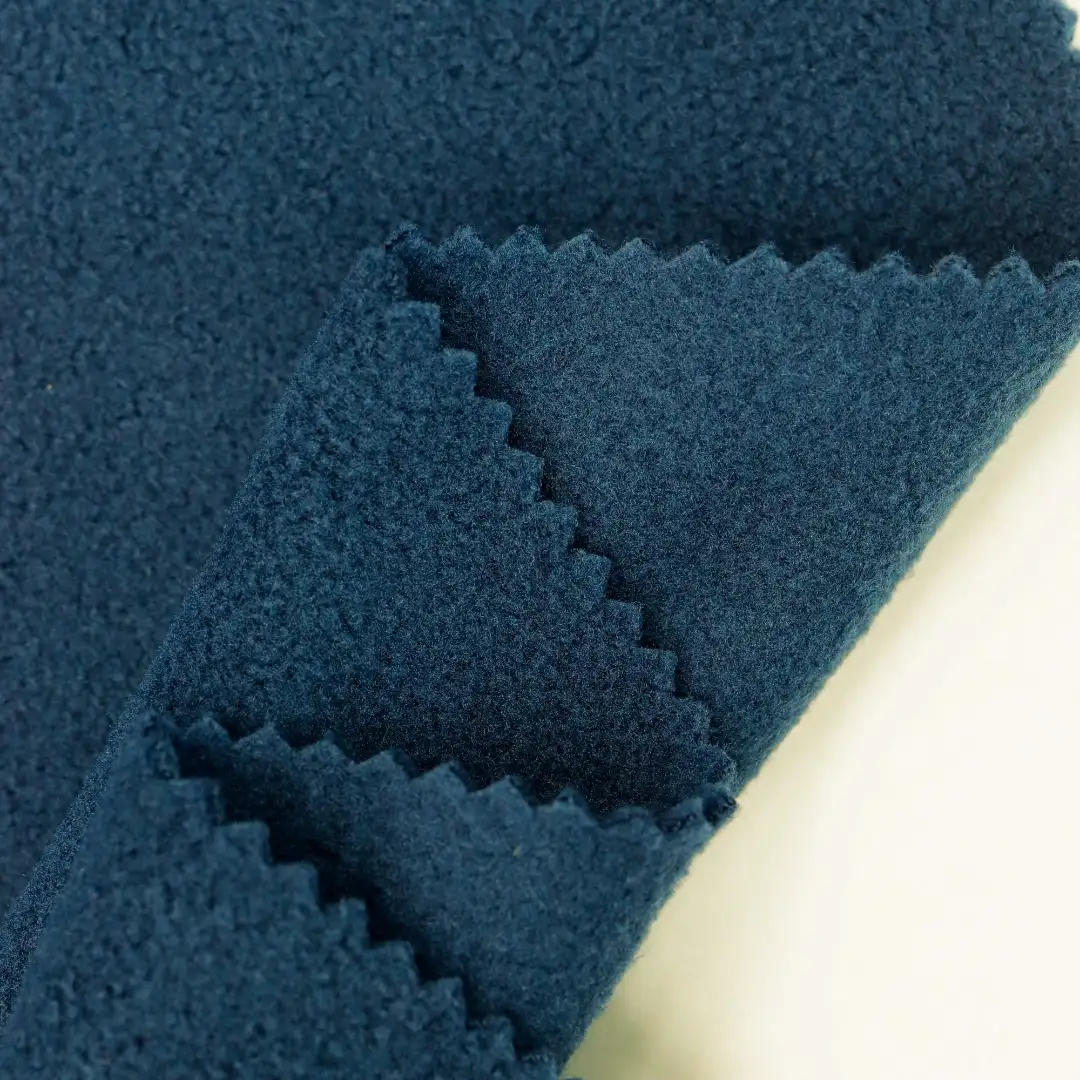 China Fabric for Jackets Polar Fleece Knit Fabric Polyester bean-green color buy from China wholesaler bulk order at wholesale price free worldwide shipping Alibaba