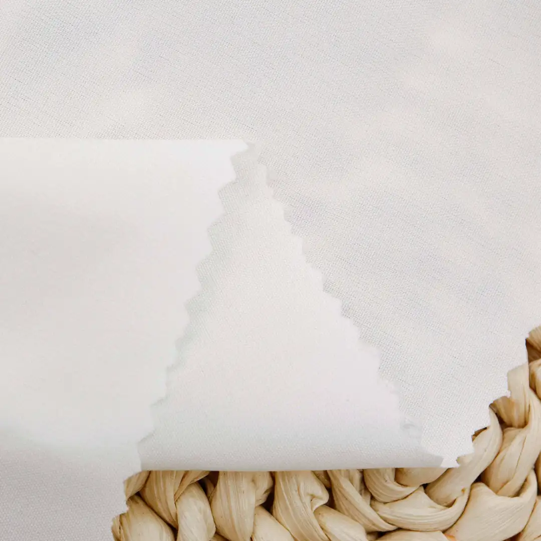 China Fabric for Blouse,Skirt Chiffon Synthetic Woven Fabric Polyester Spandex white color buy from China wholesaler bulk order at wholesale price free worldwide shipping Alibaba