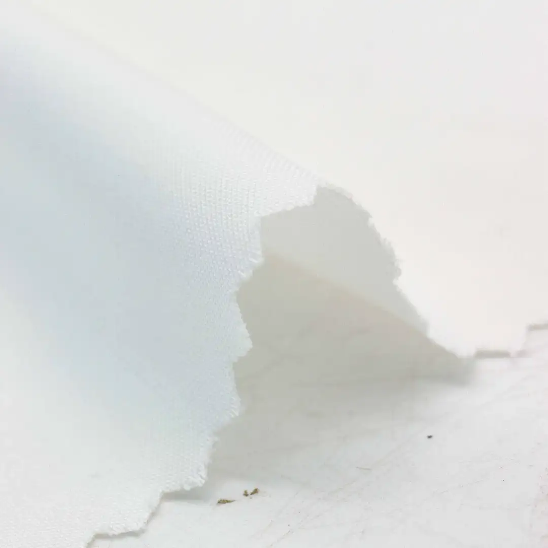 China Fabric for Shirt,Blouse,Skirt Chiffon Synthetic Woven Fabric Polyester Spandex white color buy from China wholesaler bulk order at wholesale price free worldwide shipping Alibaba