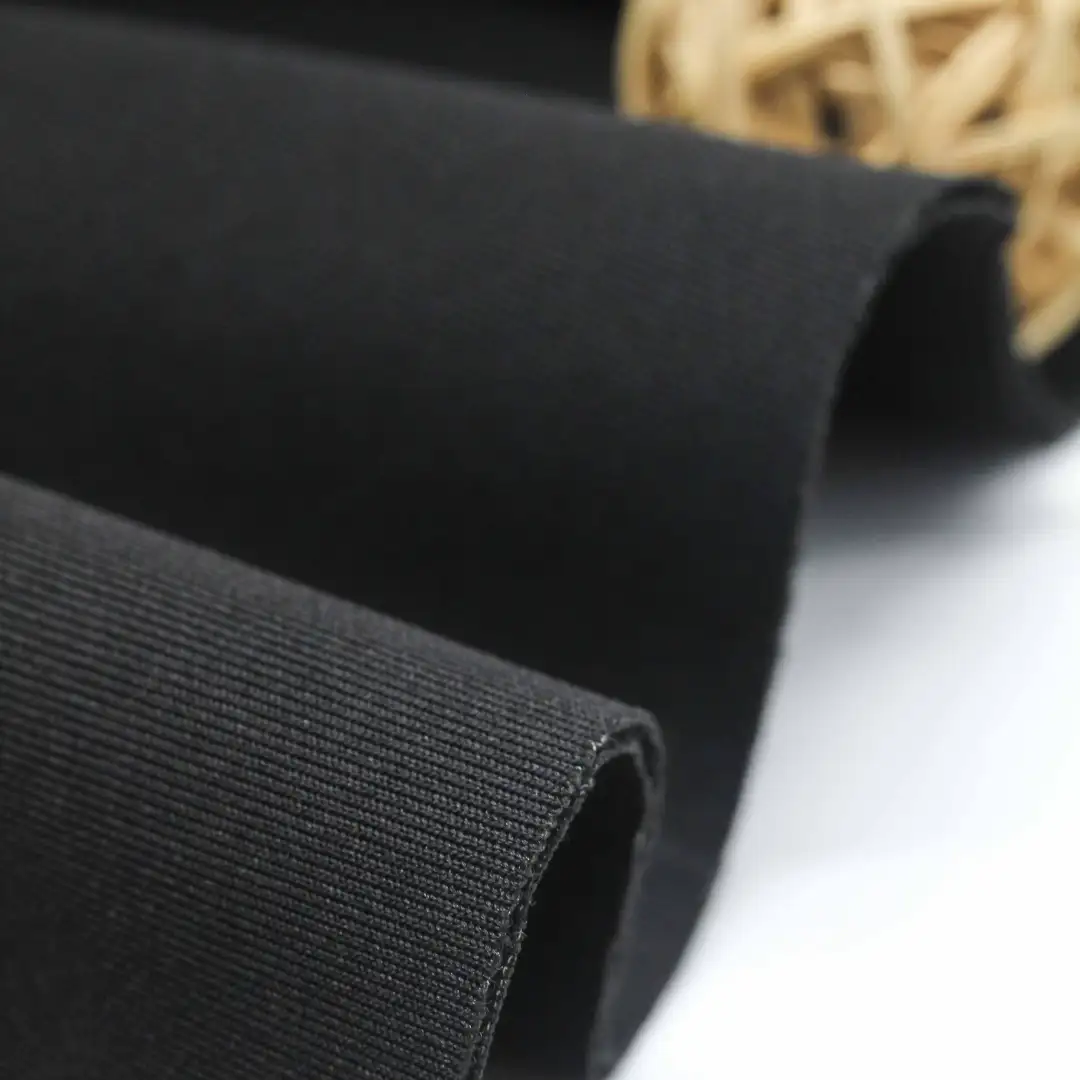 China Fabric for Jackets,Hoodie  ,Sweatshirt Scuba Knit Fabric Polyester Spandex black color buy from China wholesaler bulk order at wholesale price free worldwide shipping Alibaba