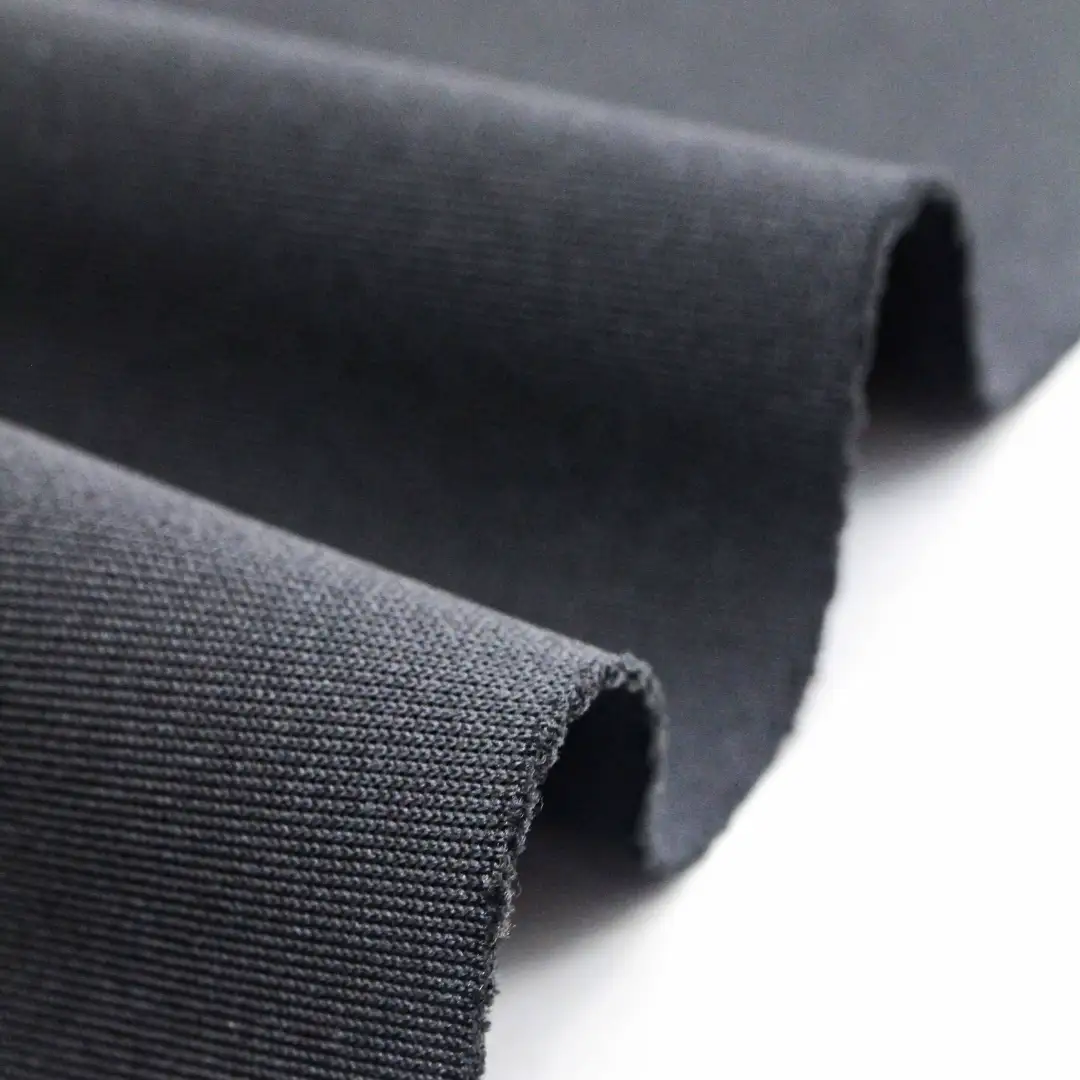 China Fabric for Jackets,Hoodie  ,Sweatshirt Scuba Knit Fabric Polyester Spandex black color buy from China wholesaler bulk order at wholesale price free worldwide shipping Alibaba