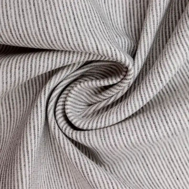 China Fabric for Blazer,Suit Yarn Dyed Stripe Woven Blended Fabric Rayon Nylon Spandex grey color buy from China wholesaler bulk order at wholesale price free worldwide shipping Alibaba