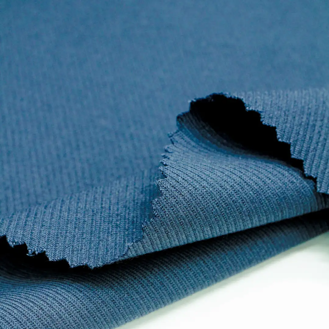 China Fabric for Blazer,Suit Cavalry Twill Woven Blended Fabric Polyester Rayon Spandex Dark blue color buy from China wholesaler bulk order at wholesale price free worldwide shipping Alibaba
