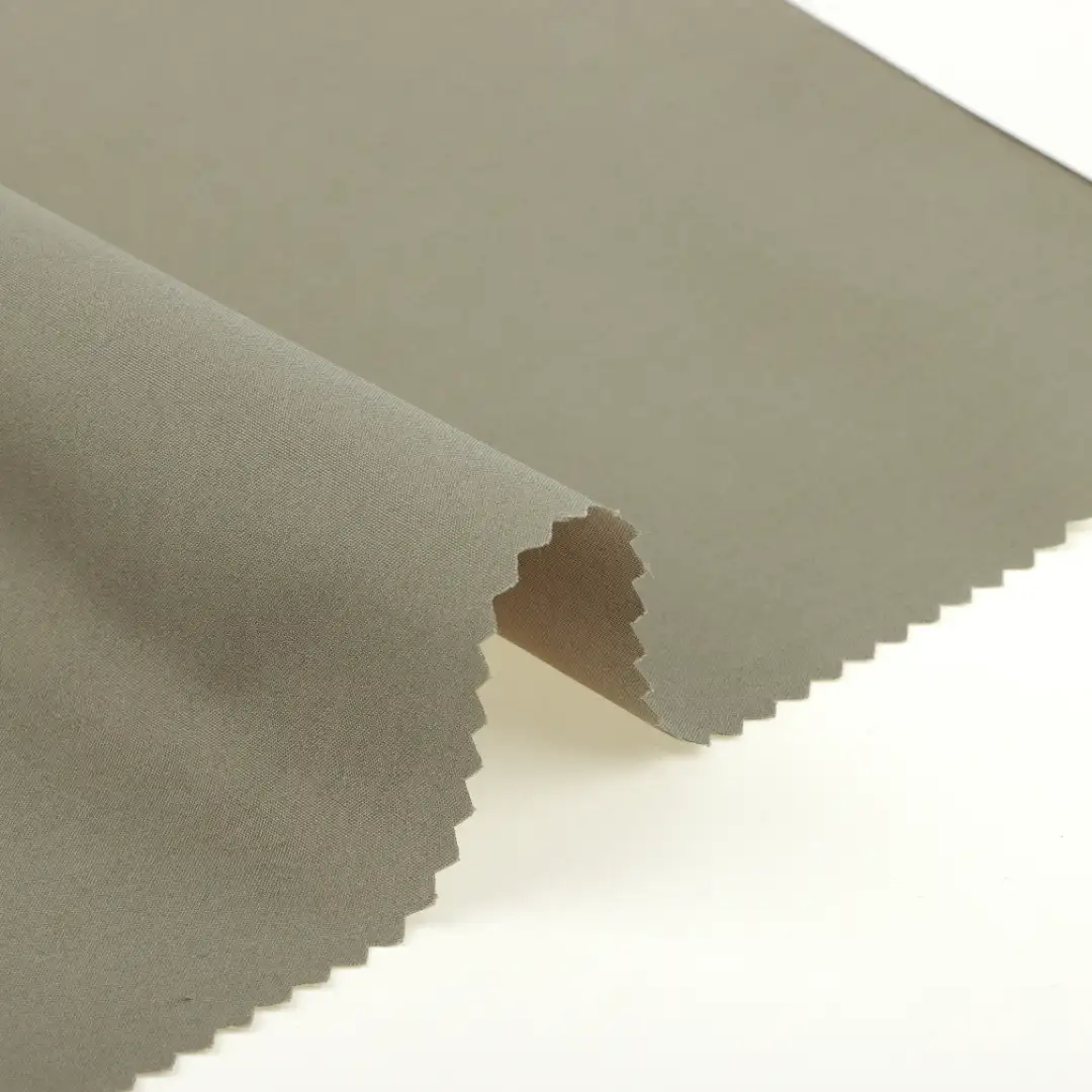 China Fabric for Pants,Skirt Poplin Woven Blended Fabric Polyester Cotton White Navy Olive Grey color buy from China wholesaler bulk order at wholesale price free worldwide shipping Alibaba