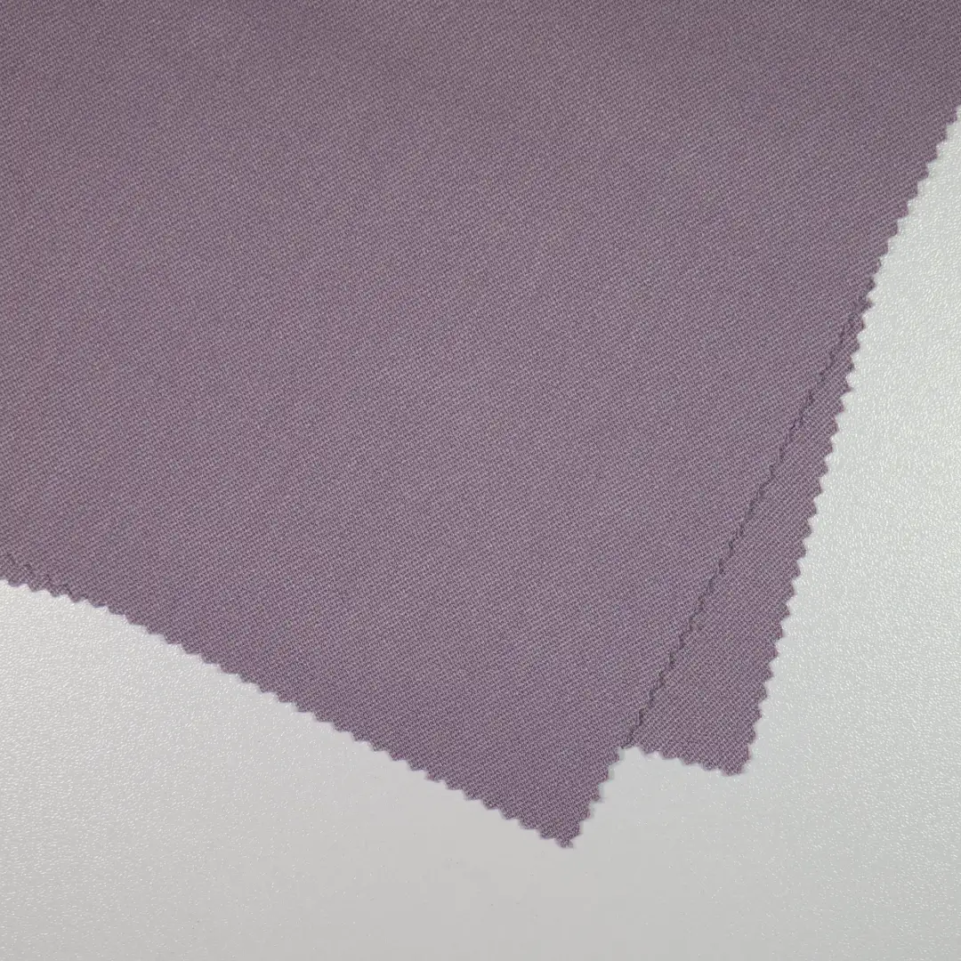 China Fabric for Pants,Blazer,Suit Polyester/Rayon Twill Woven Blended Fabric Polyester Rayon Spandex purple color buy from China wholesaler bulk order at wholesale price free worldwide shipping Alibaba