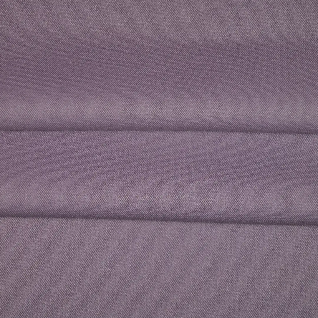 China Fabric for Pants,Blazer,Suit Polyester/Rayon Twill Woven Blended Fabric Polyester Rayon Spandex purple color buy from China wholesaler bulk order at wholesale price free worldwide shipping Alibaba