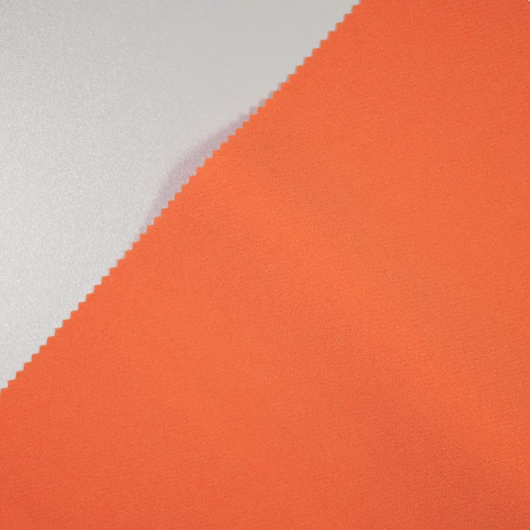 China Fabric for Blazer Cotton Plain Natural Woven Fabric Polyester Spandex Orange-red color buy from China wholesaler bulk order at wholesale price free worldwide shipping Alibaba