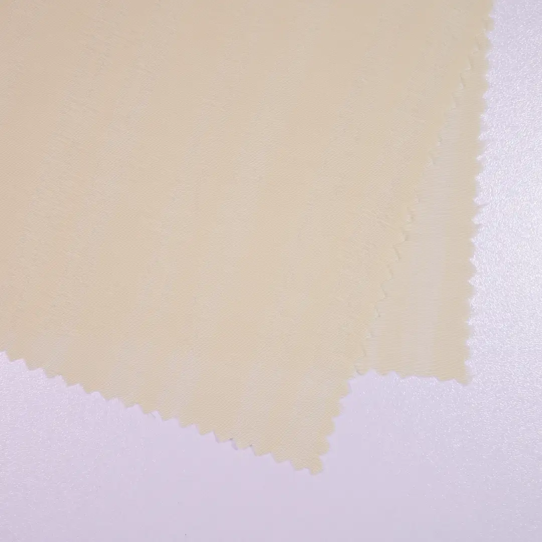 China Fabric for Blouse,Over Shirt Jacquard Woven Blended Fabric Rayon Polyester Beige color buy from China wholesaler bulk order at wholesale price free worldwide shipping Alibaba