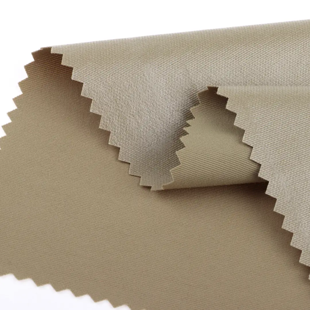 China Fabric for Pants,Jackets,Uniform,Waist coat Taslon Synthetic Woven Fabric Nylon Brown color buy from China wholesaler bulk order at wholesale price free worldwide shipping Alibaba