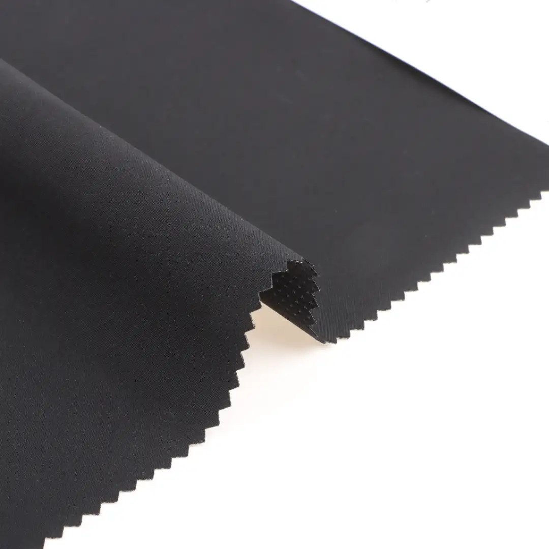 China Fabric for Pants,Jackets,Waist coat Polyester Pongee Synthetic Woven Fabric Polyester BLACK color buy from China wholesaler bulk order at wholesale price free worldwide shipping Alibaba
