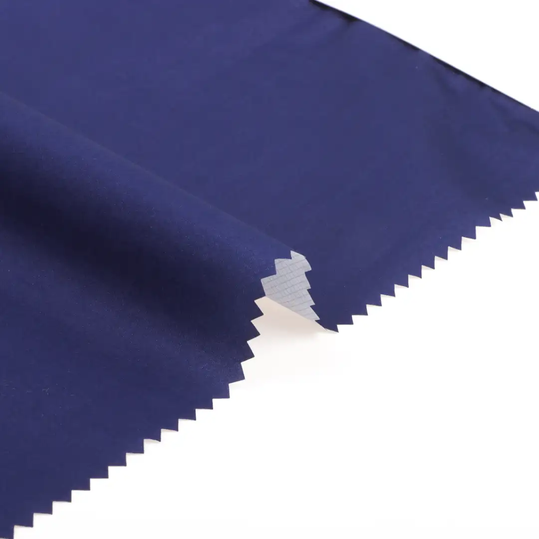 China Fabric for Pants,Jackets,Uniform,Waist coat Nylon Taffeta Synthetic Woven Fabric Nylon Dark blue color buy from China wholesaler bulk order at wholesale price free worldwide shipping Alibaba