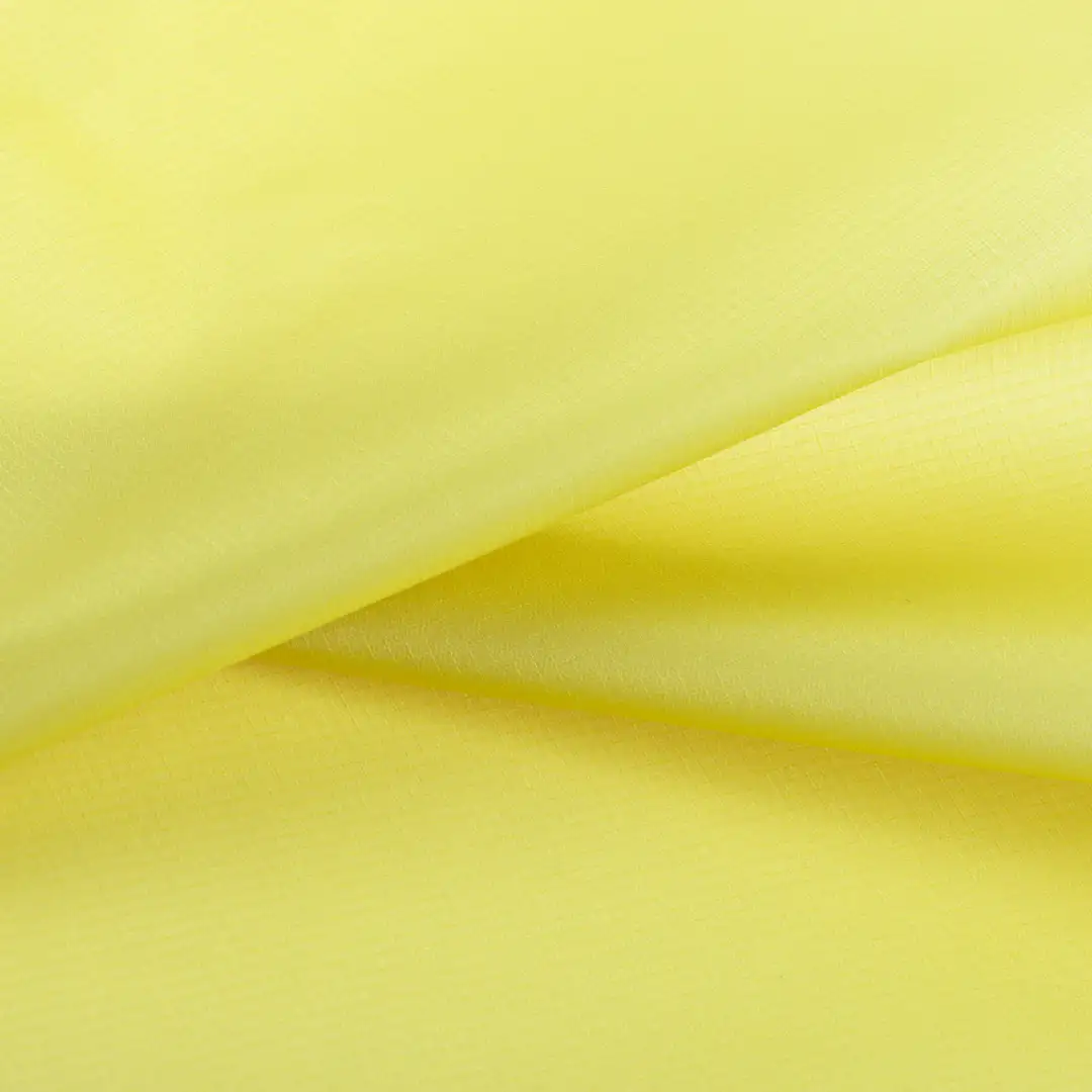 China Fabric for Jackets,Uniform,Waist coat Nylon Taffeta Synthetic Woven Fabric Nylon yellow color buy from China wholesaler bulk order at wholesale price free worldwide shipping Alibaba