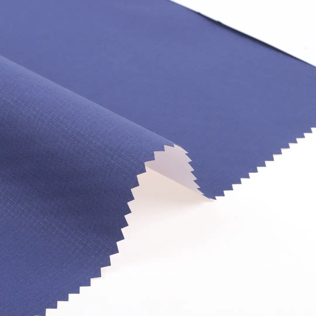 China Fabric for Padded Jacket,Uniform,Waist coat Polyester Pongee Synthetic Woven Fabric Polyester Dark blue color buy from China wholesaler bulk order at wholesale price free worldwide shipping Alibaba