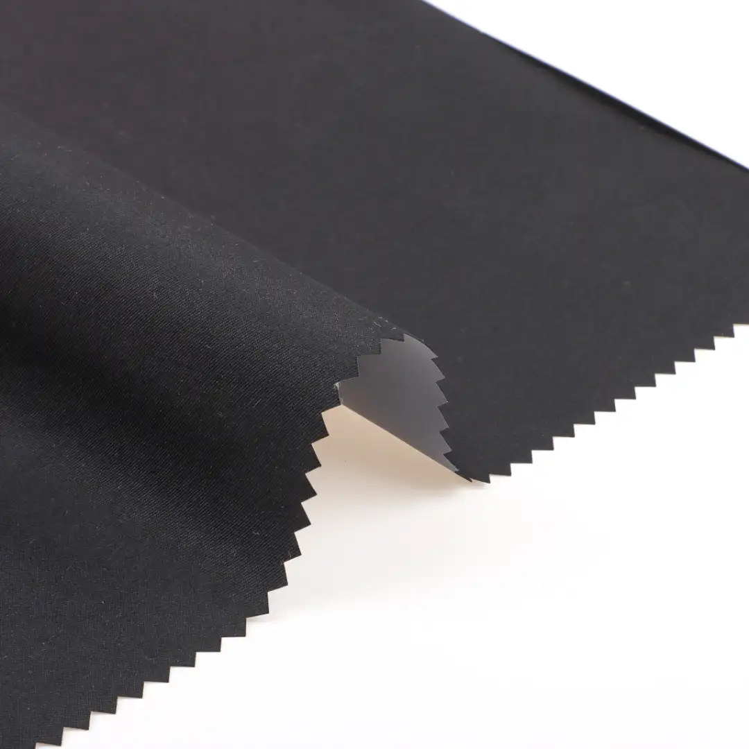 China Fabric for Pants,Jackets,Uniform,Waist coat Twill Synthetic Woven Fabric Polyester BLACK color buy from China wholesaler bulk order at wholesale price free worldwide shipping Alibaba