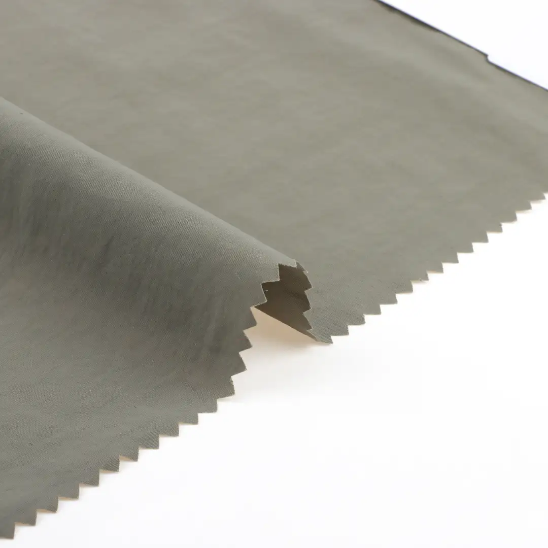 China Fabric for Pants,Jackets,Uniform,Waist coat Taslon Synthetic Woven Fabric Nylon Atrovirens color buy from China wholesaler bulk order at wholesale price free worldwide shipping Alibaba