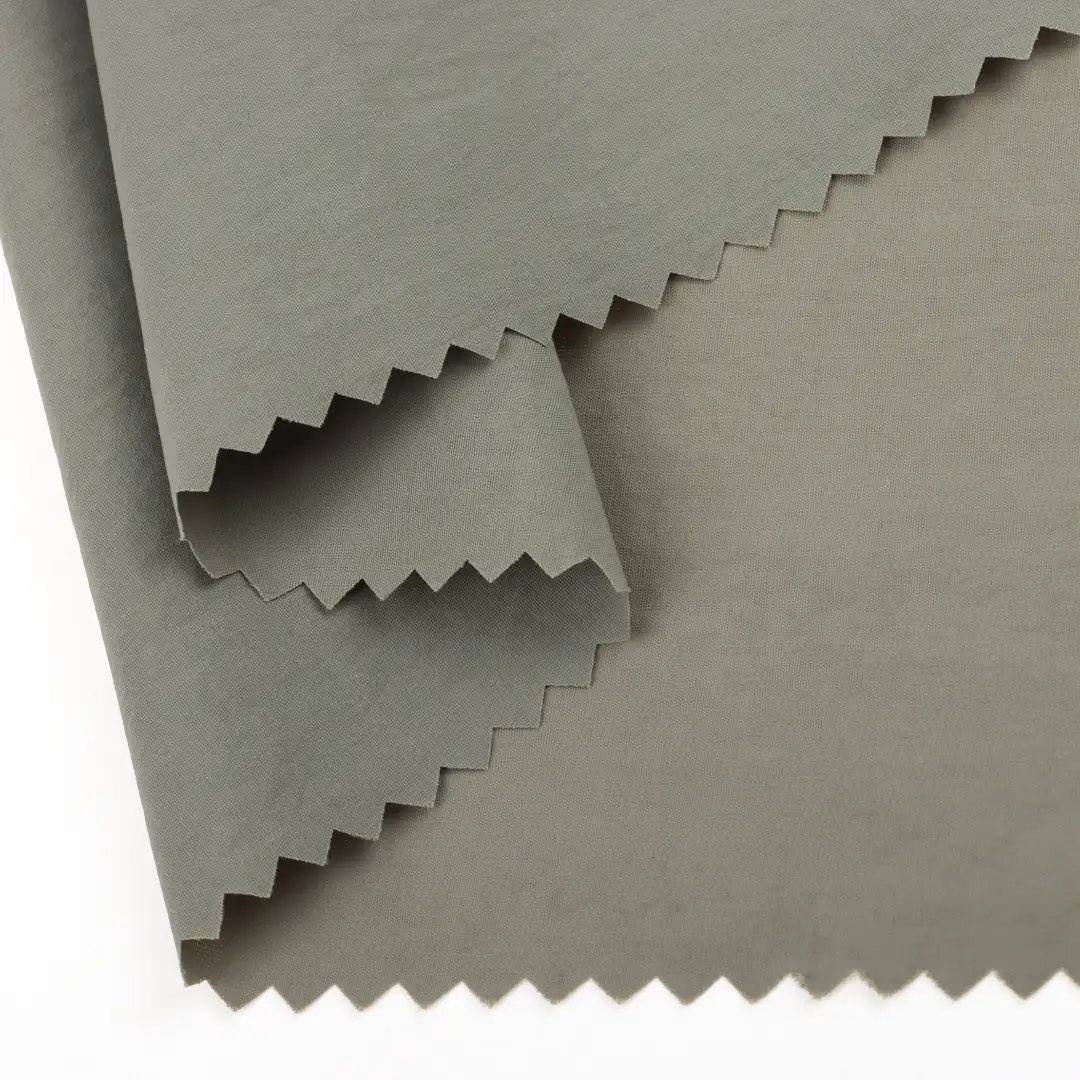 China Fabric for Pants,Jackets,Uniform,Waist coat Taslon Synthetic Woven Fabric Nylon Atrovirens color buy from China wholesaler bulk order at wholesale price free worldwide shipping Alibaba