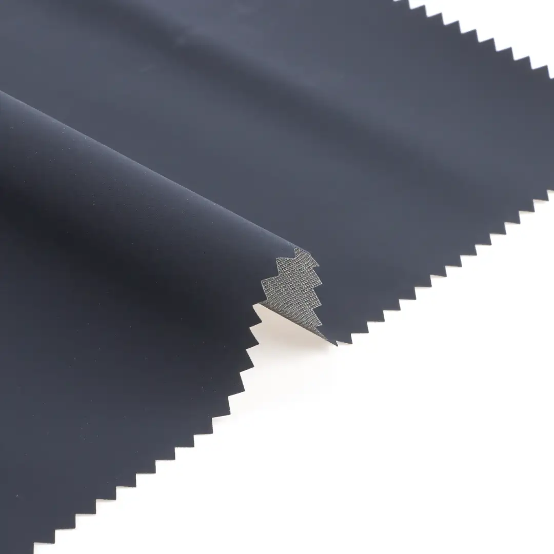 China Fabric for Pants,Jackets,Over Shirt,Waist coat Four-way Stretch (Bi-Stretch) Woven Blended Fabric Nylon Spandex Dark blue color buy from China wholesaler bulk order at wholesale price free worldwide shipping Alibaba