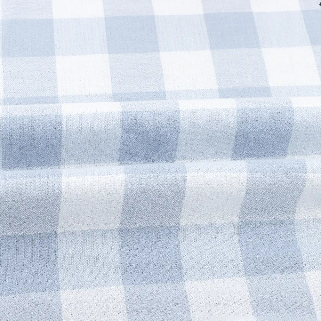 China Fabric for Shirt,Blouse,Skirt,Shorts Yarn Dyed Check Natural Woven Fabric Cotton check color buy from China wholesaler bulk order at wholesale price free worldwide shipping Alibaba