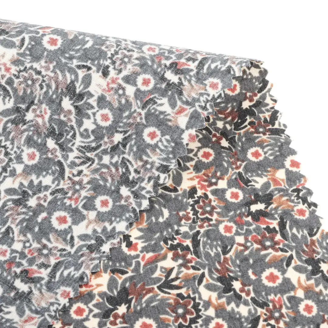 China Fabric for Shirt,Blouse,Skirt,Shorts CVC Poplin Woven Blended Fabric Cotton Polyester printing color buy from China wholesaler bulk order at wholesale price free worldwide shipping Alibaba