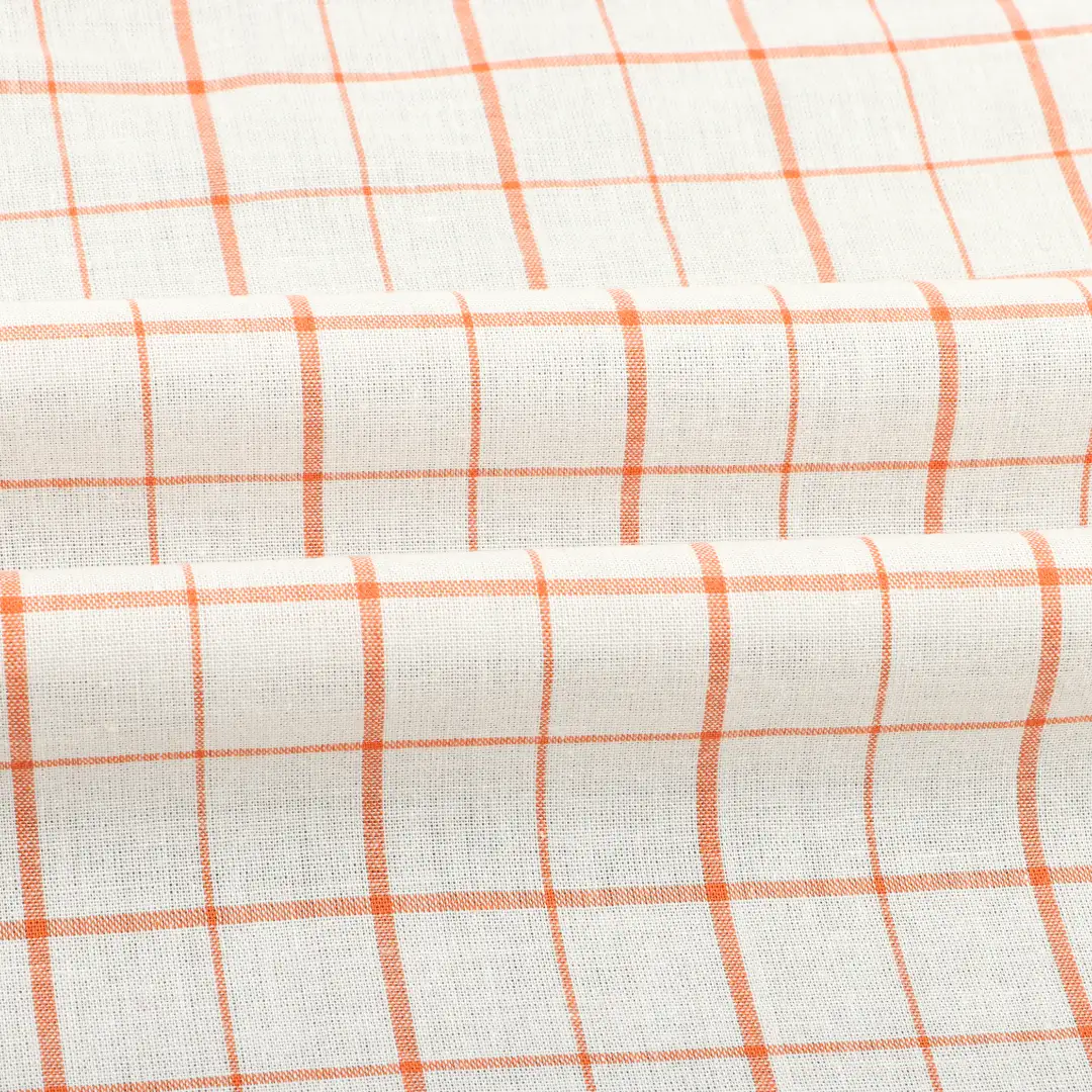 China Fabric for Shirt,Blouse,Skirt,Shorts Yarn Dyed Check Natural Woven Fabric Cotton check color buy from China wholesaler bulk order at wholesale price free worldwide shipping Alibaba