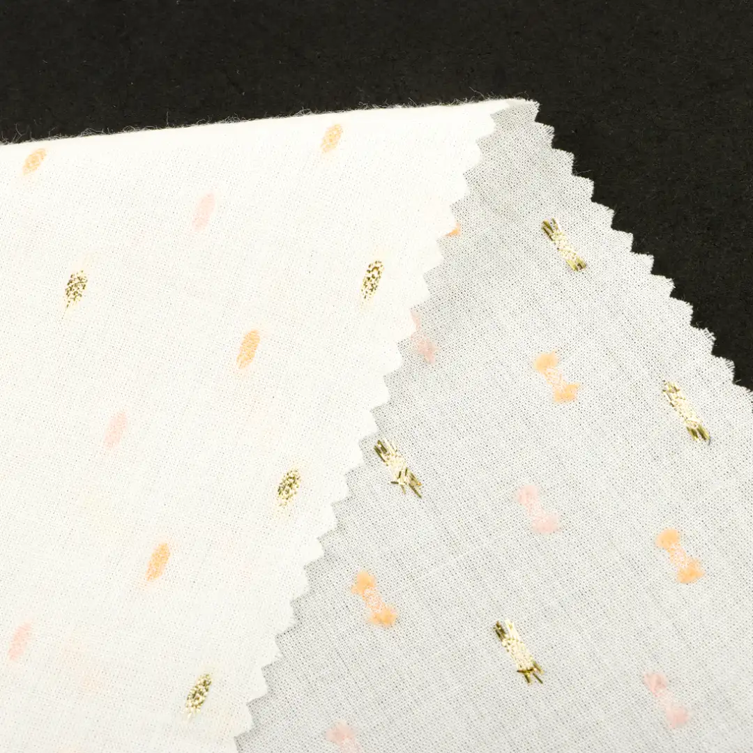China Fabric for Shirt,T-Shirt,Blouse,Skirt CVC Jacquard Woven Blended Fabric Cotton Polyester White color buy from China wholesaler bulk order at wholesale price free worldwide shipping Alibaba