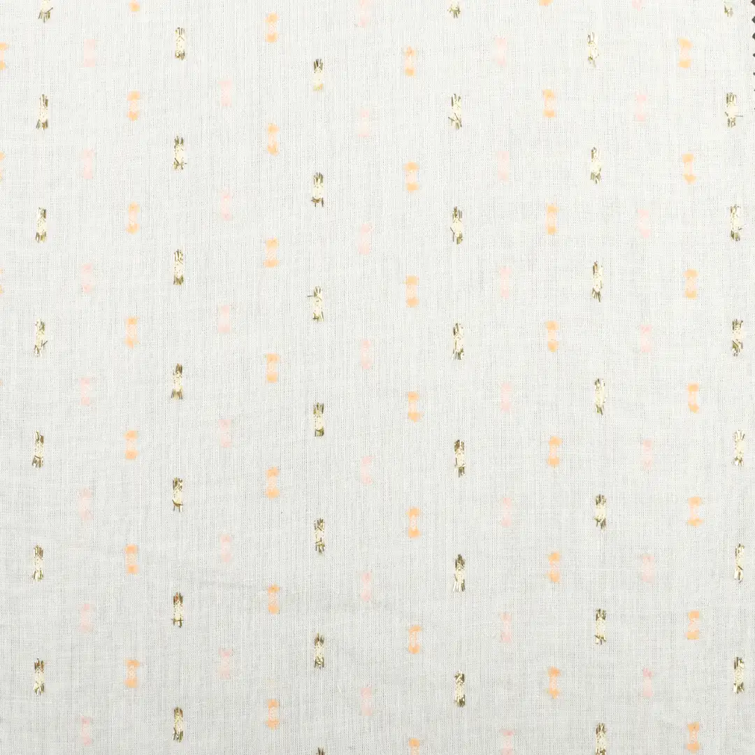 China Fabric for Shirt,T-Shirt,Blouse,Skirt CVC Jacquard Woven Blended Fabric Cotton Polyester White color buy from China wholesaler bulk order at wholesale price free worldwide shipping Alibaba