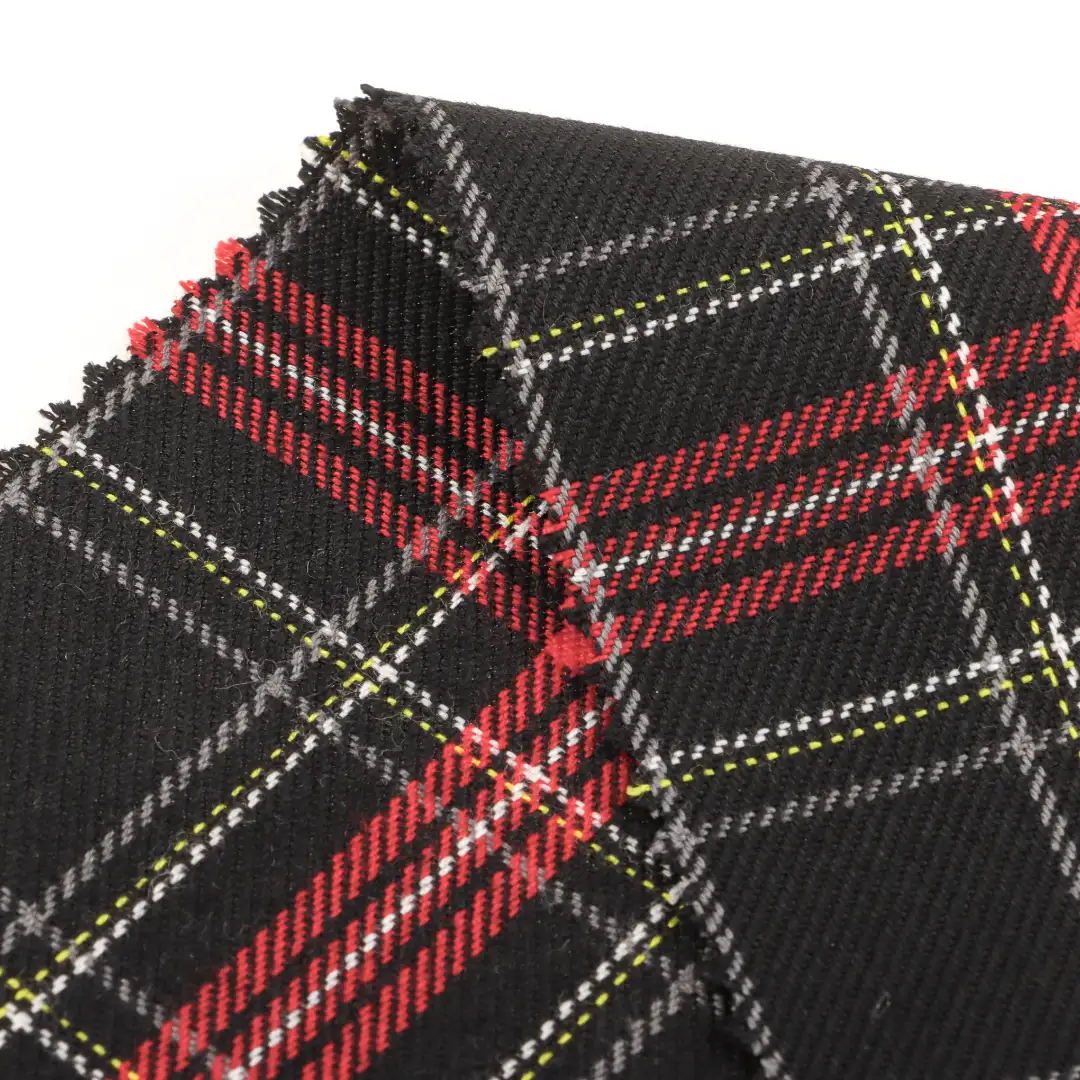 China Fabric for Shirt,Blouse,Skirt,Pleated Midi Skirt Polyester/Rayon Twill Woven Blended Fabric Polyester Rayon Check color buy from China wholesaler bulk order at wholesale price free worldwide shipping Alibaba