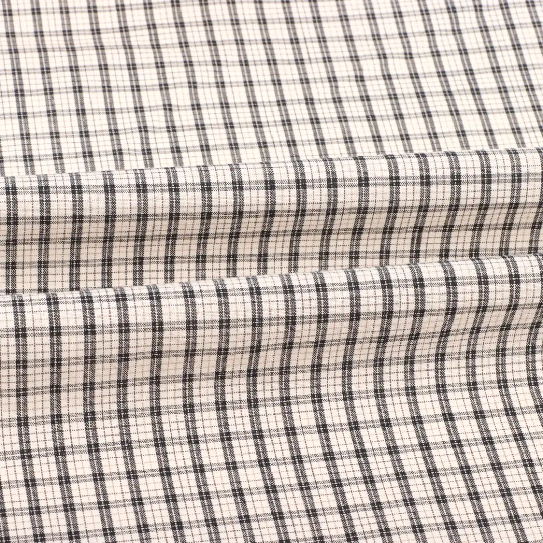 China Fabric for Shirt,Skirt,Shorts Yarn Dyed Check Woven Blended Fabric Cotton Tencel Check color buy from China wholesaler bulk order at wholesale price free worldwide shipping Alibaba