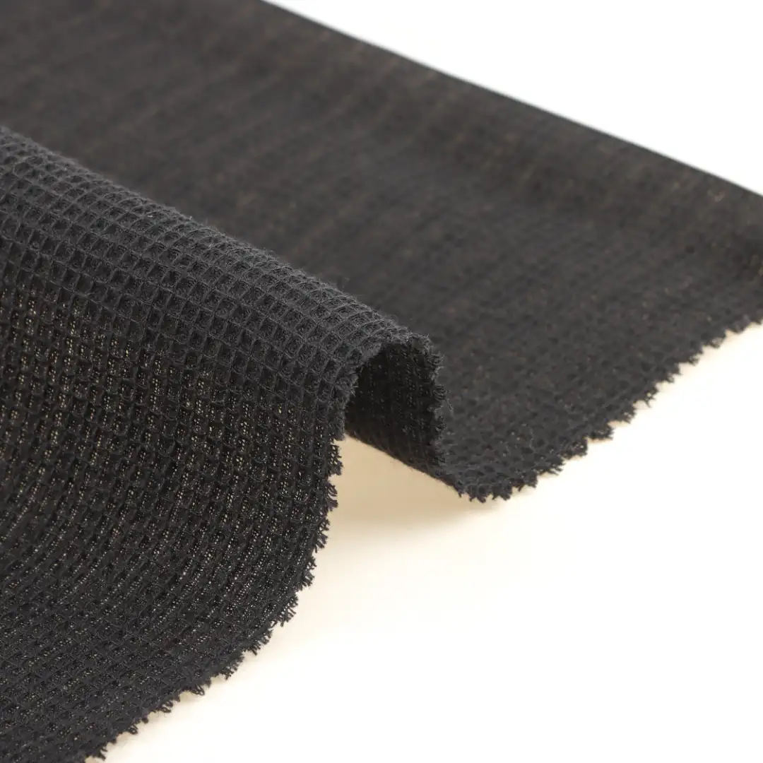 China Fabric for Shirt,T-Shirt,Skirt Jacquard Woven Blended Fabric Cotton Polyester BLACK color buy from China wholesaler bulk order at wholesale price free worldwide shipping Alibaba