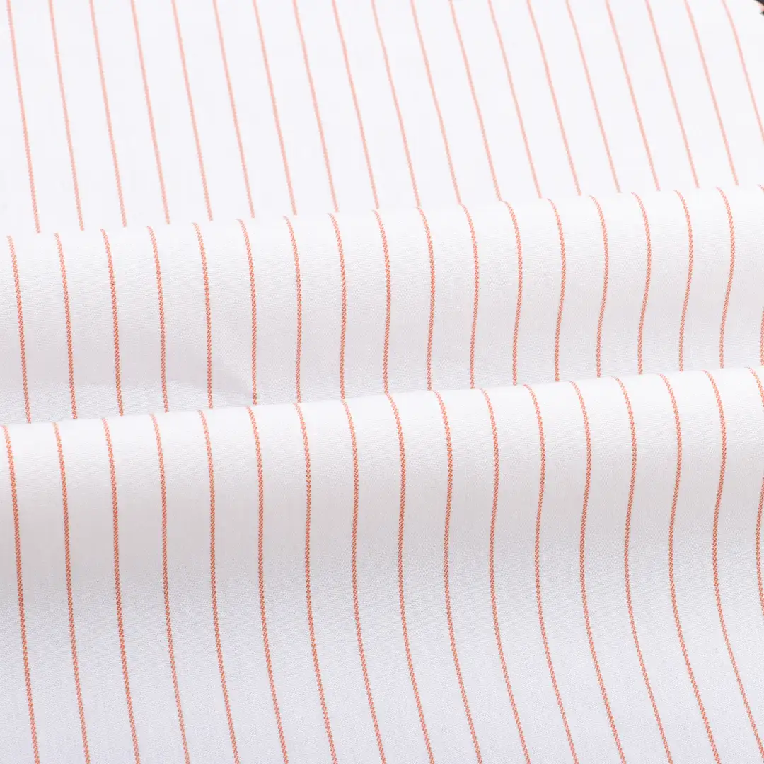 China Fabric for Shirt,Blouse,Skirt,Shorts TC Poplin Woven Blended Fabric Cotton Polyester Stripe color buy from China wholesaler bulk order at wholesale price free worldwide shipping Alibaba