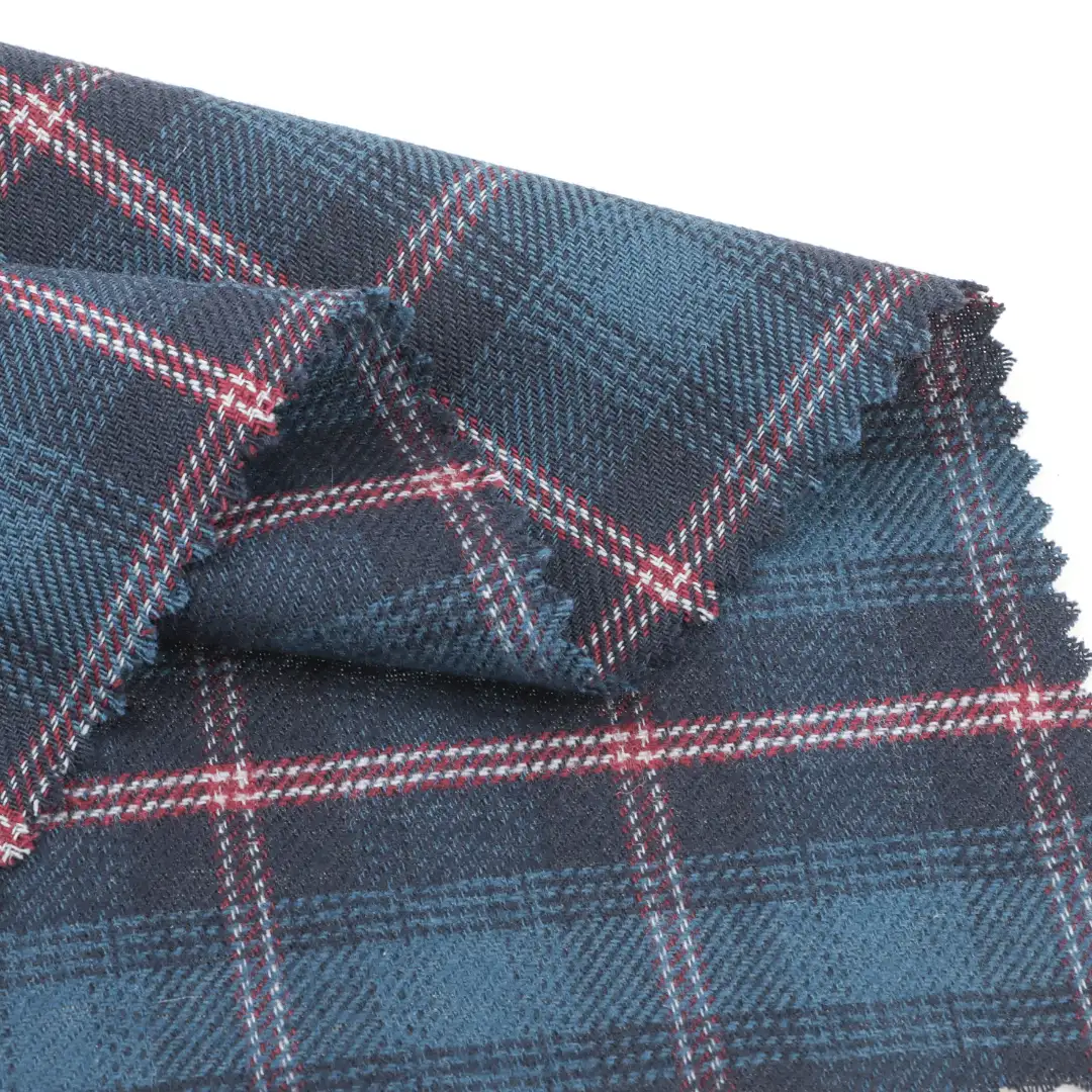 China Fabric for Shirt,Blouse,Skirt,Pleated Midi Skirt,Kids Short Sleeve Peter Pan Collar Pleated Dress Yarn Dyed Check Natural Woven Fabric Cotton Check color buy from China wholesaler bulk order at wholesale price free worldwide shipping Alibaba