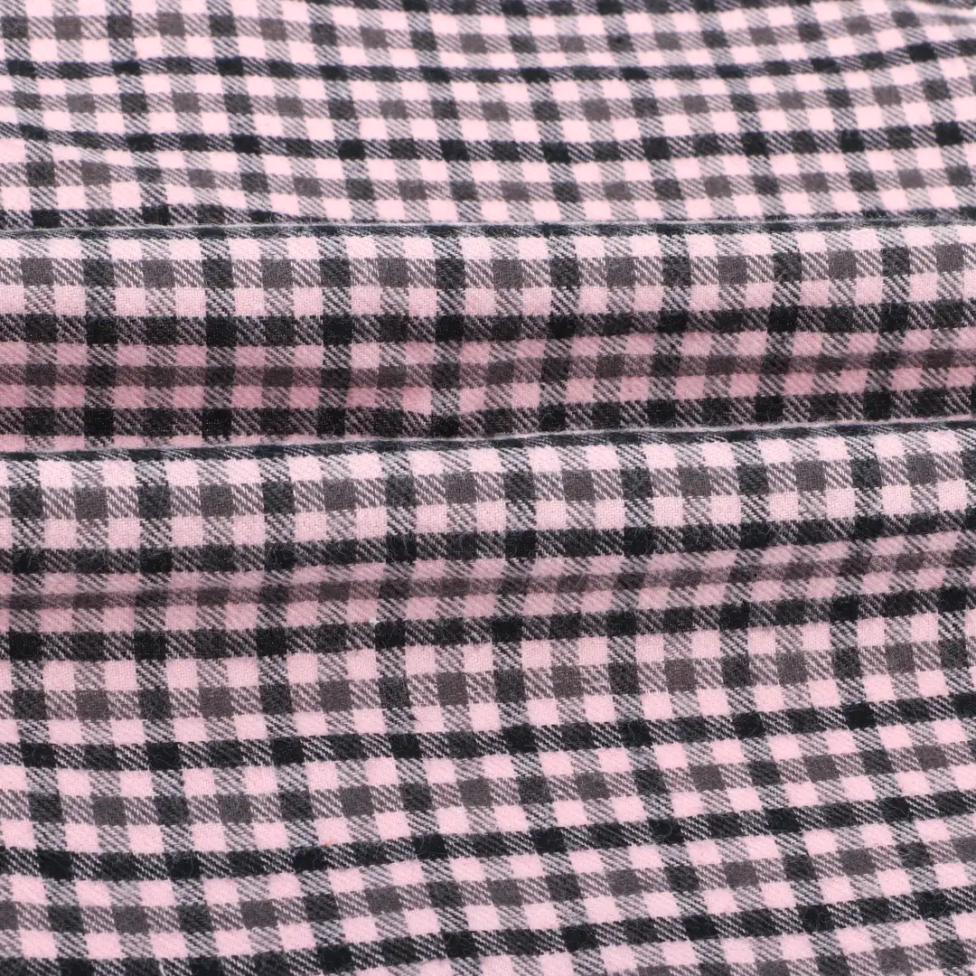China Fabric for Shirt,Pants,Blouse,Skirt,Kids Doll Collar A-Line Short Coat Flannel Natural Woven Fabric Cotton Check color buy from China wholesaler bulk order at wholesale price free worldwide shipping Alibaba
