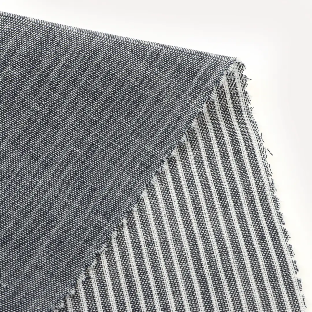 China Fabric for Shirt,Blouse,Skirt,Shorts Yarn Dyed Stripe Natural Woven Fabric Cotton Stripe color buy from China wholesaler bulk order at wholesale price free worldwide shipping Alibaba