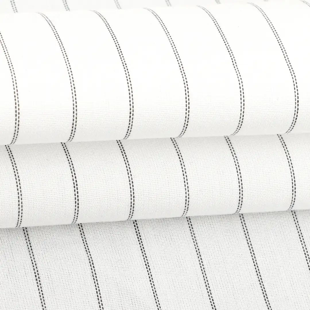 China Fabric for Shirt,Blouse,Skirt,Shorts Cotton Stripe Natural Woven Fabric Cotton Stripe color buy from China wholesaler bulk order at wholesale price free worldwide shipping Alibaba