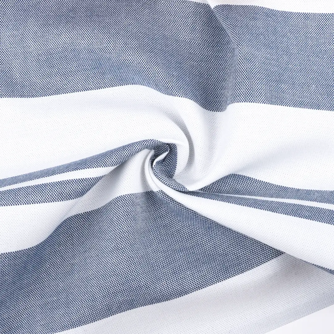 China Fabric for Shirt,Blouse,Skirt,Shorts Oxford Natural Woven Fabric Cotton Stripe color buy from China wholesaler bulk order at wholesale price free worldwide shipping Alibaba