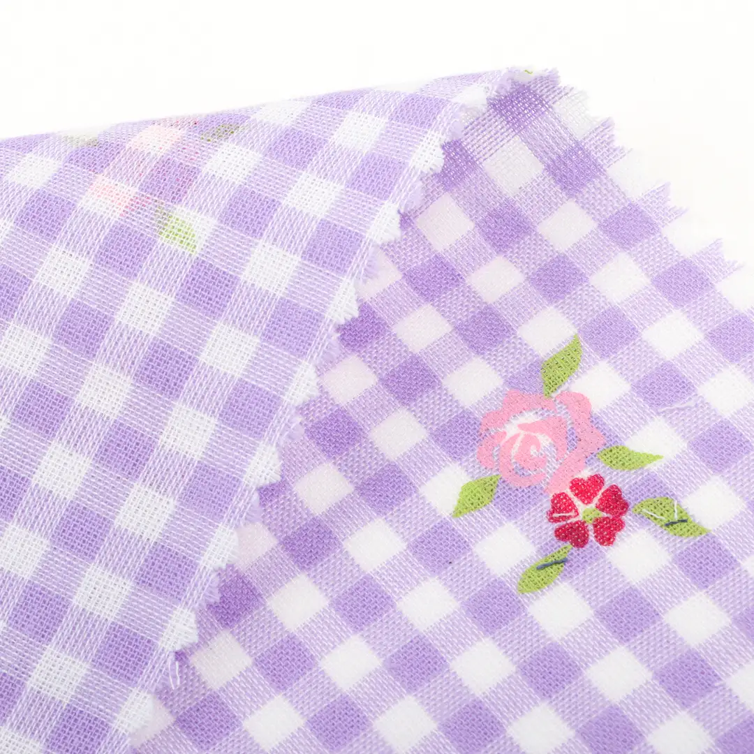 China Fabric for Shirt,Blouse,Skirt,Shorts,Loungewear Yarn Dyed Check Synthetic Woven Fabric Polyester Check color buy from China wholesaler bulk order at wholesale price free worldwide shipping Alibaba