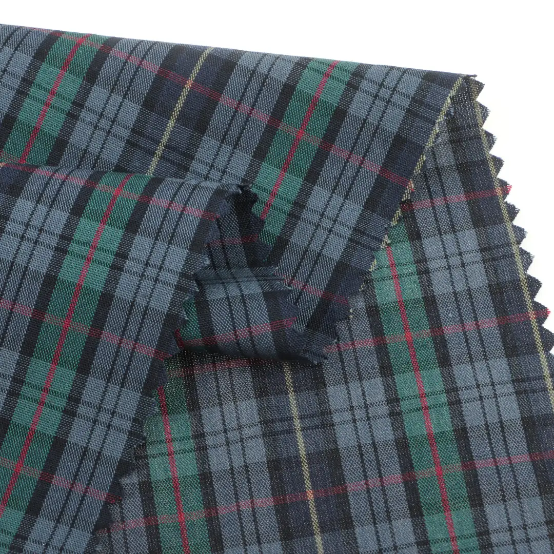 China Fabric for Shirt,Blouse,Skirt,Shorts TC Yarn Dye Woven Blended Fabric Polyester Cotton Check color buy from China wholesaler bulk order at wholesale price free worldwide shipping Alibaba