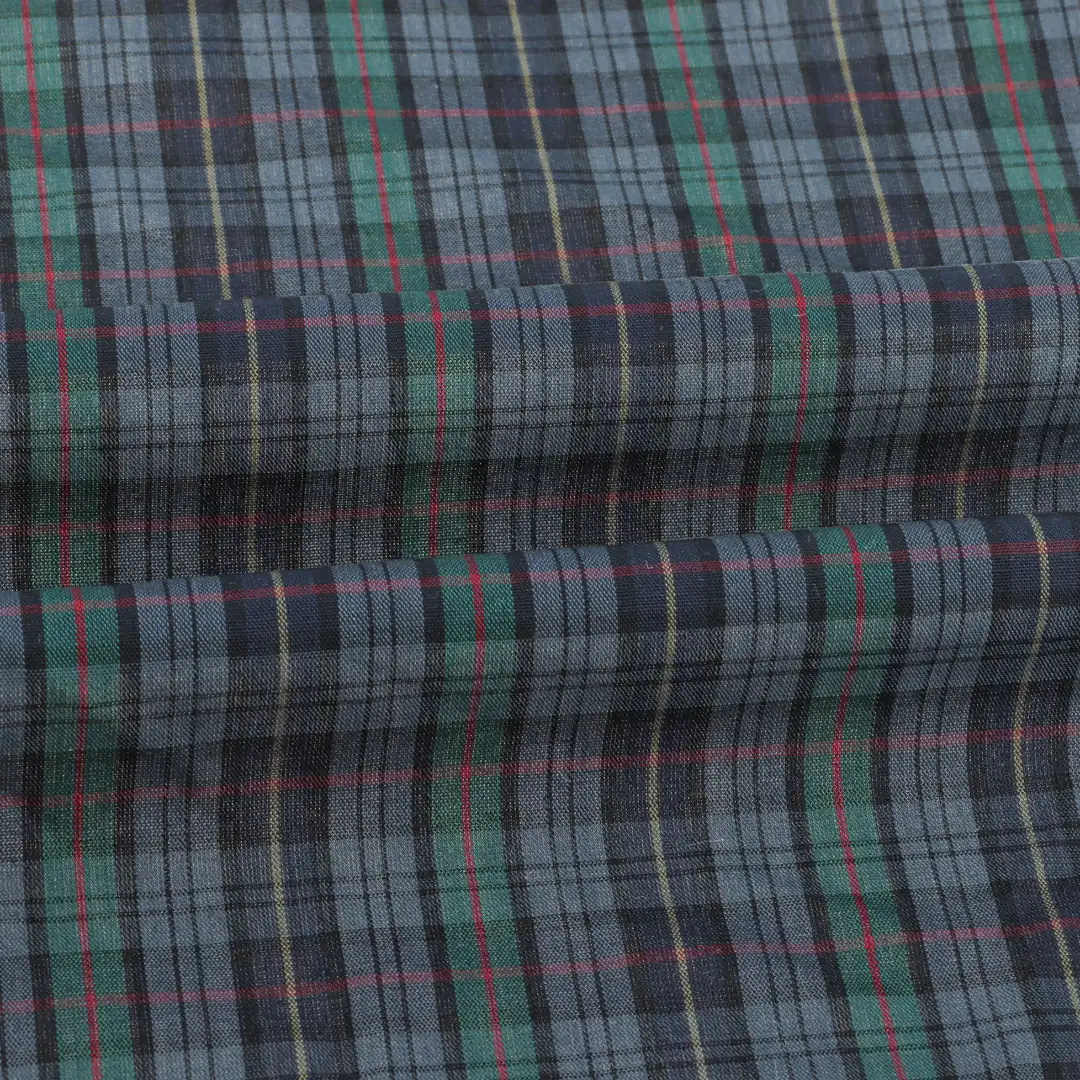 China Fabric for Shirt,Blouse,Skirt,Shorts TC Yarn Dye Woven Blended Fabric Polyester Cotton Check color buy from China wholesaler bulk order at wholesale price free worldwide shipping Alibaba