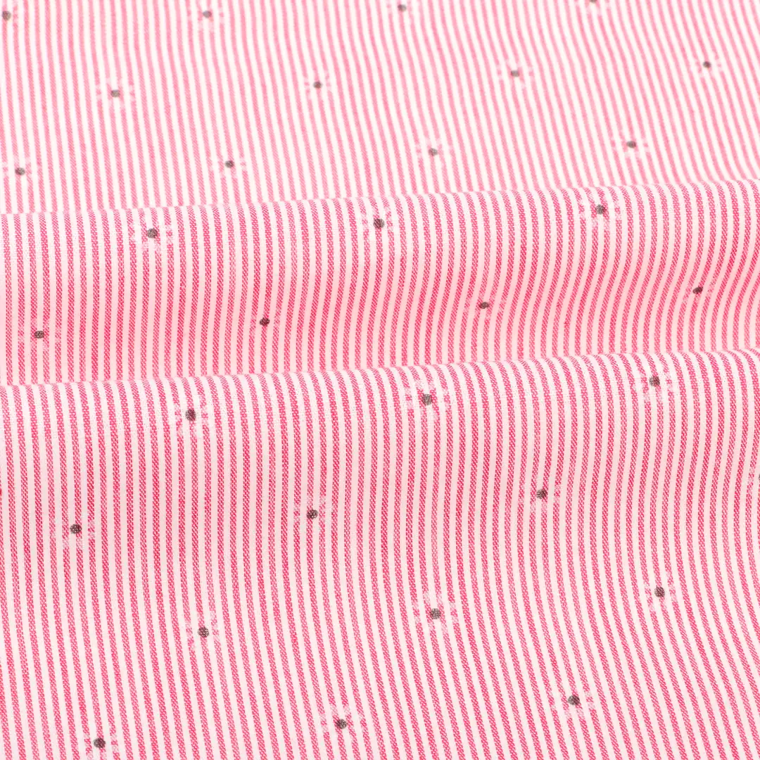 China Fabric for Shirt,Blouse,Skirt,Shorts,Kids Short Sleeve Peter Pan Collar Pleated Dress Yarn Dyed Stripe Natural Woven Fabric Cotton Stripe color buy from China wholesaler bulk order at wholesale price free worldwide shipping Alibaba