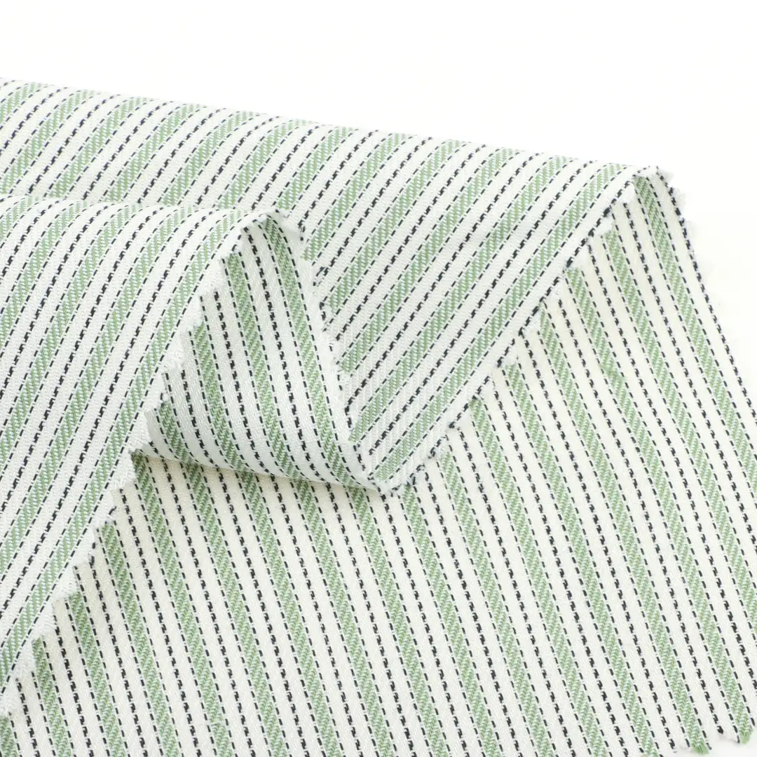 China Fabric for Shirt,Blouse,Skirt,Shorts,Loungewear Yarn Dyed Stripe Natural Woven Fabric Cotton Stripe color buy from China wholesaler bulk order at wholesale price free worldwide shipping Alibaba