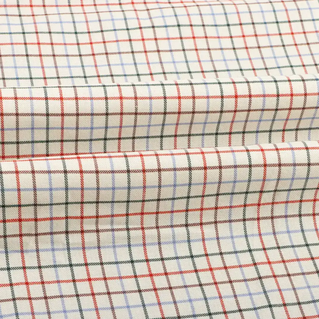 China Fabric for Shirt,Blouse,Skirt,Loungewear Yarn Dyed Check Natural Woven Fabric Cotton Check color buy from China wholesaler bulk order at wholesale price free worldwide shipping Alibaba