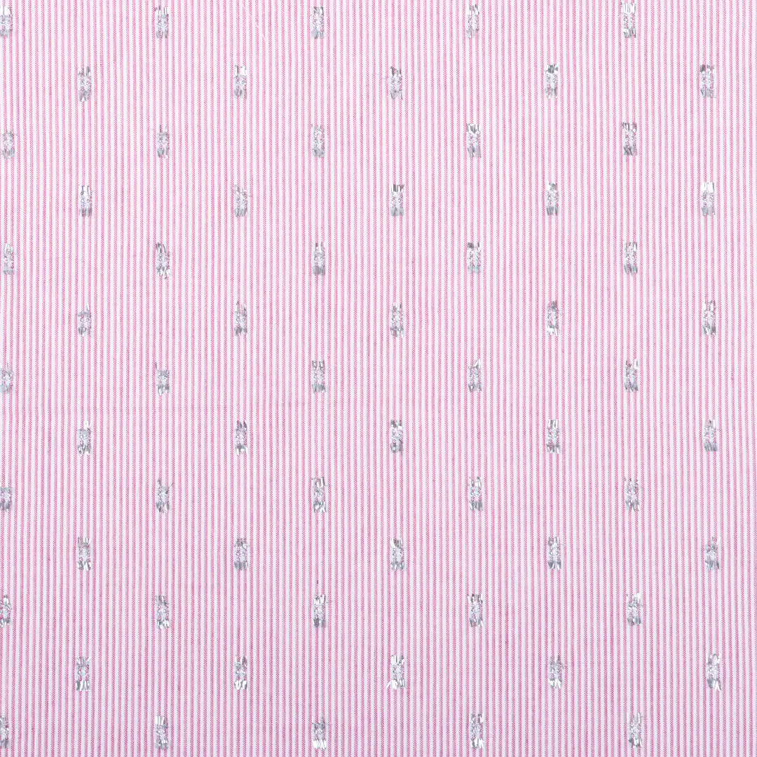 China Fabric for Shirt,Blouse,Skirt,Shorts Yarn Dyed Stripe Natural Woven Fabric Cotton Lurex stripe color buy from China wholesaler bulk order at wholesale price free worldwide shipping Alibaba