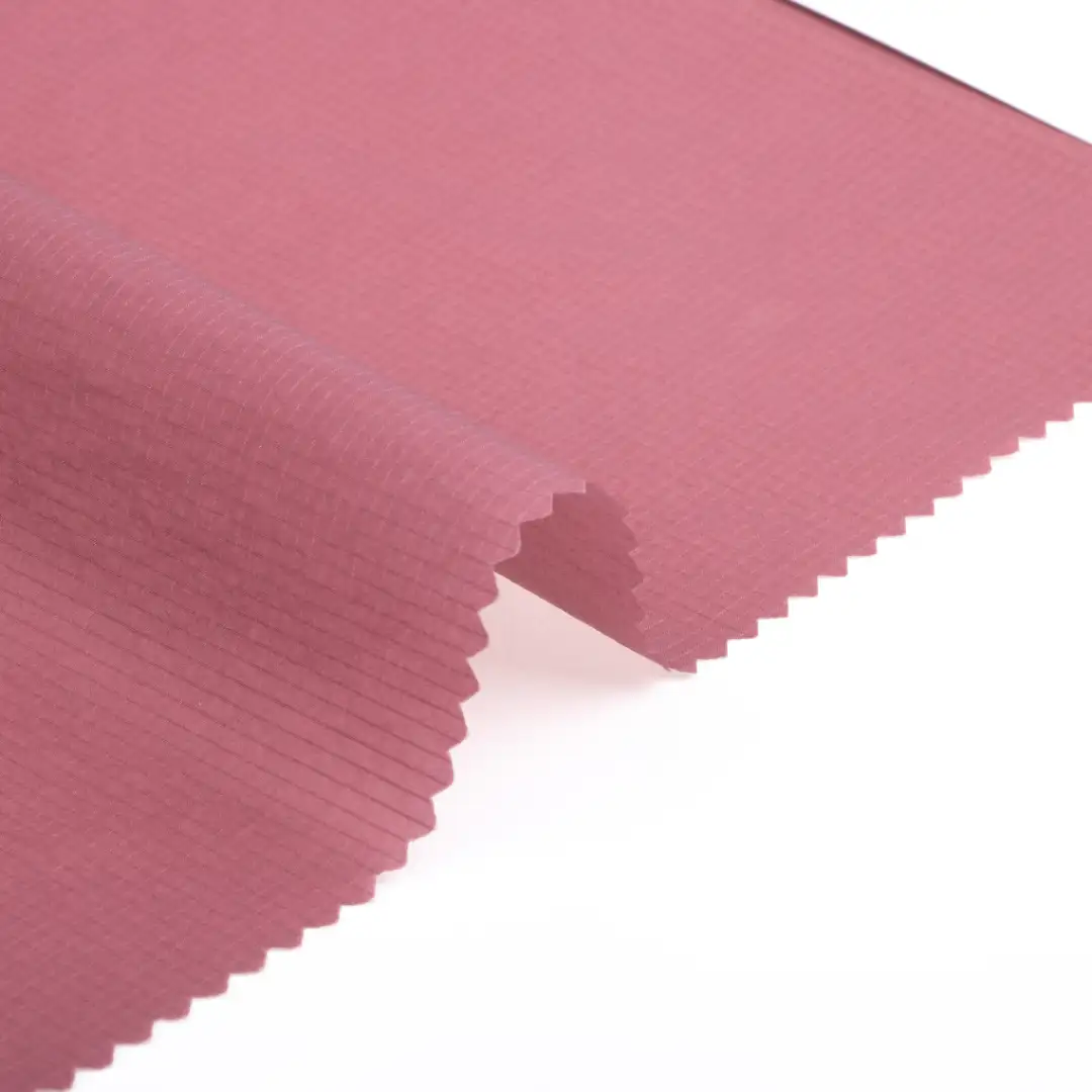 China Fabric for Jackets,Padded Jacket Nylon Taffeta Synthetic Woven Fabric Polyamide DARK RED color buy from China wholesaler bulk order at wholesale price free worldwide shipping Alibaba