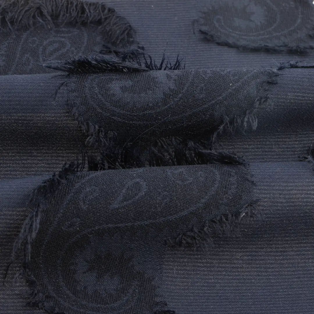 China Fabric for Skirt Polyester Cut Flower Fabric Synthetic Woven Fabric Polyester navy color buy from China wholesaler bulk order at wholesale price free worldwide shipping Alibaba